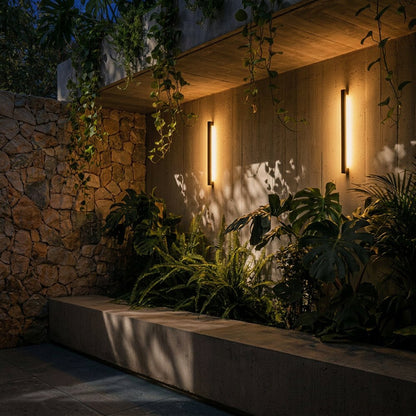 nuvlight Zukruf Architectural Geometric Outdoor Wall Light