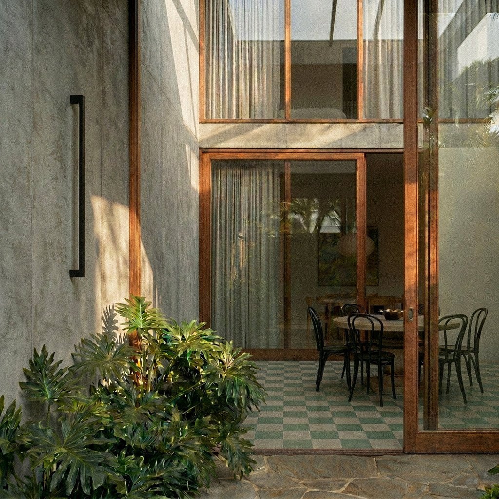 nuvlight Zukruf Architectural Geometric Outdoor Wall Light