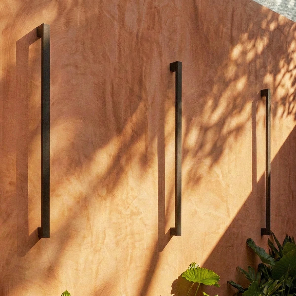 nuvlight Zukruf Architectural Geometric Outdoor Wall Light
