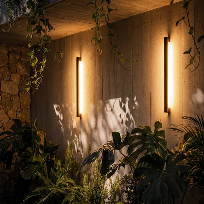nuvlight Zukruf Architectural Geometric Outdoor Wall Light