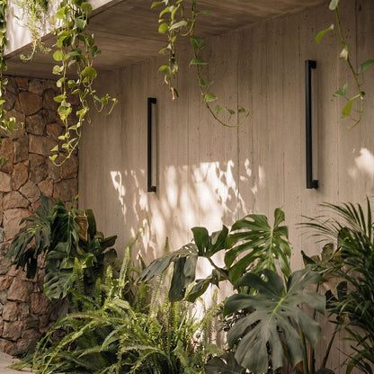 nuvlight Zukruf Architectural Geometric Outdoor Wall Light