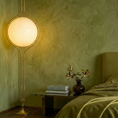 nuvlight Zuru Modernist Floor-to-Ceiling Column Tension Lamp