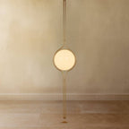 nuvlight Zuru Modernist Floor-to-Ceiling Column Tension Lamp