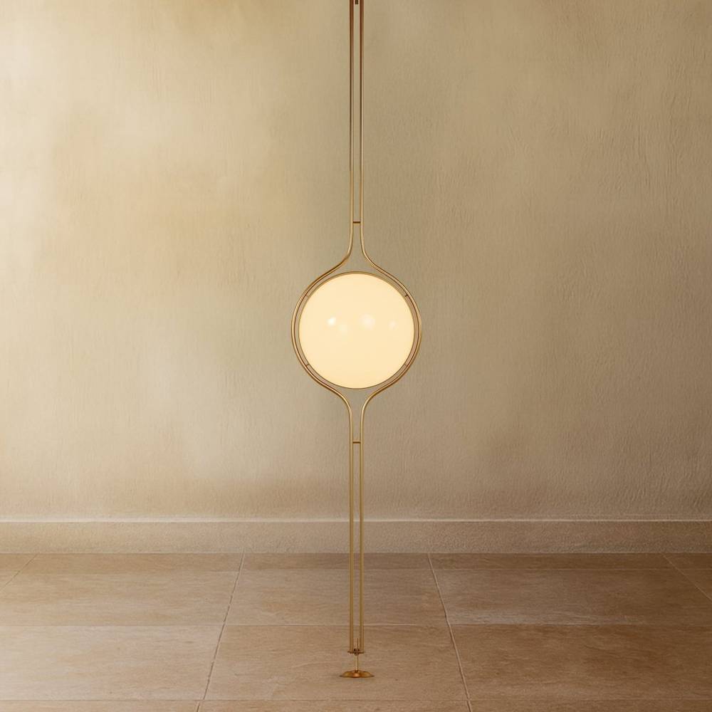 nuvlight Zuru Modernist Floor-to-Ceiling Column Tension Lamp